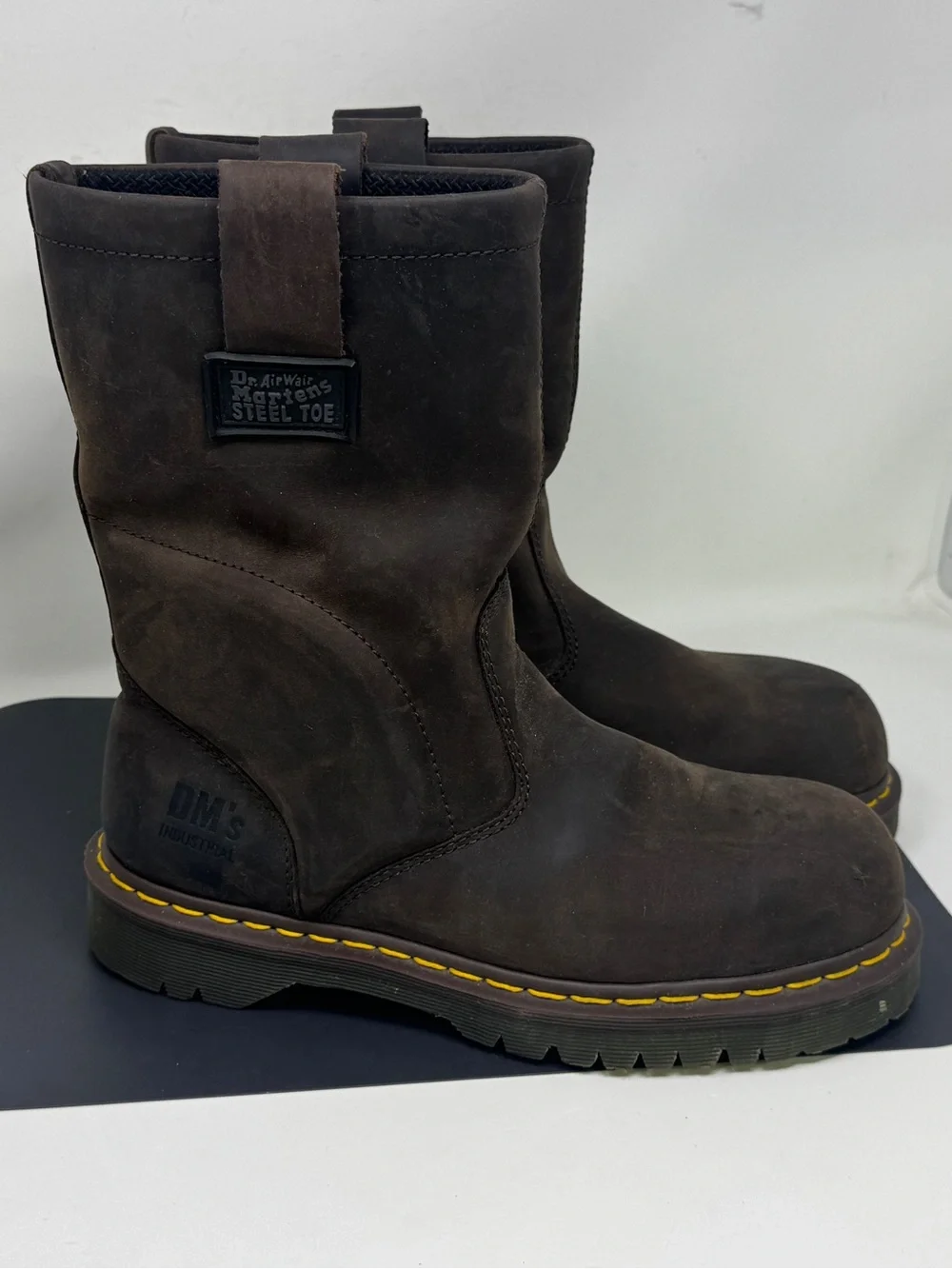 Dr. Martens industrial boots steel toe